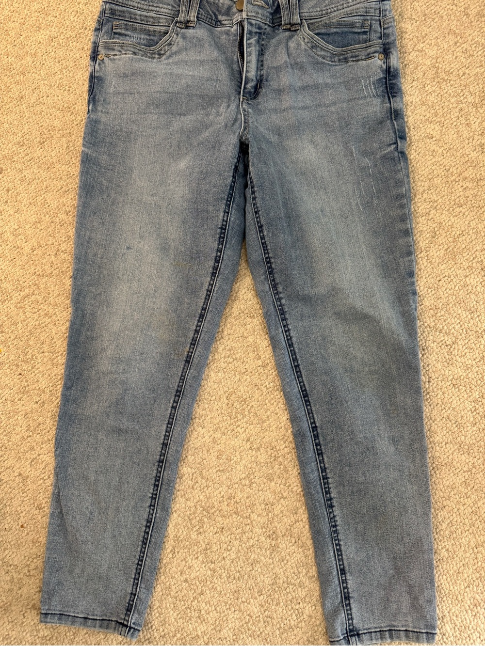 Democracy Light Wash Ankle Crop Jeans